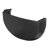  ТН ОПТИМА заглушка желоба, черный (фото)