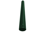 Труба соединительная D100*1000 престиж (RAL 6005) (фото)